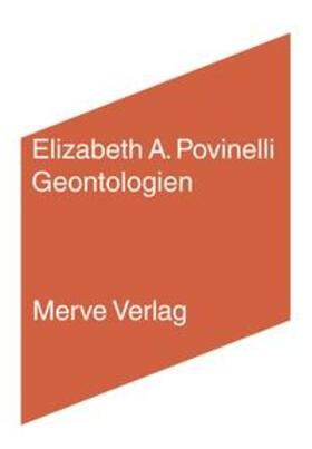 Povinelli |  Geontologien | Buch |  Sack Fachmedien