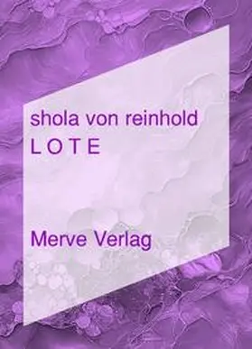 von Reinhold |  LOTE | Buch |  Sack Fachmedien