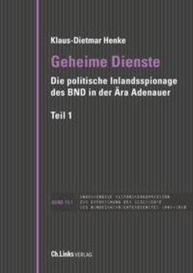 Henke |  Geheime Dienste | Buch |  Sack Fachmedien