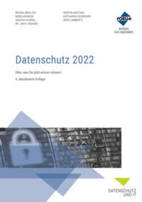 Mühlich / Maskow / Kuhrau |  Mühlich, R: Datenschutz 2022 | Buch |  Sack Fachmedien