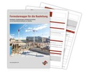 Forum Verlag Herkert GmbH / Fichtl |  Formularmappe für die Bauleitung | Buch |  Sack Fachmedien