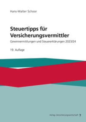 Schoor |  Steuertipps für Versicherungsvermittler | Buch |  Sack Fachmedien