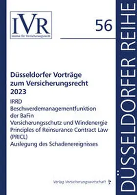 Michael / Looschelders |  Düsseldorfer Vorträge zum Versicherungsrecht 2023 | Buch |  Sack Fachmedien