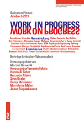 Hawel |  WORK IN PROGRESS. WORK ON PROGRESS. | Buch |  Sack Fachmedien