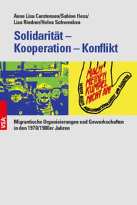 Carstensen / Hess / Riedner |  Solidarität - Kooperation - Konflikt | Buch |  Sack Fachmedien