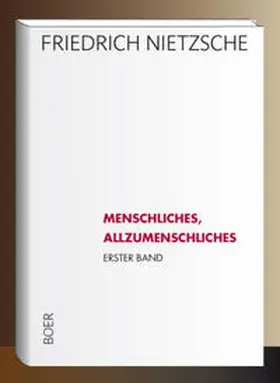 Nietzsche |  Menschliches, Allzumenschliches Band 1 | Buch |  Sack Fachmedien