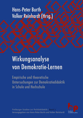 Burth / Reinhardt |  Wirkungsanalyse von Demokratie-Lernen | Buch |  Sack Fachmedien