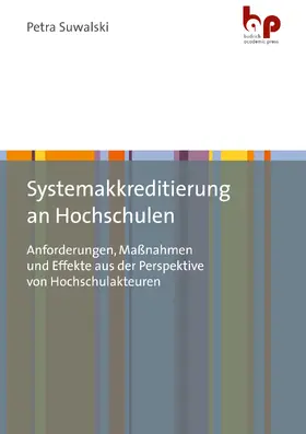 Suwalski |  Systemakkreditierung an Hochschulen | Buch |  Sack Fachmedien