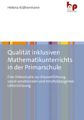 Krähenmann |  Qualität inklusiven Mathematikunterrichts in der Primarschule | Buch |  Sack Fachmedien