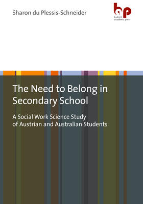 du Plessis-Schneider | The Need to Belong in Secondary School | E-Book | sack.de