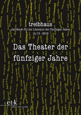 Hanuschek / Häntzschel / Leuschner |  Das Theater der fünfziger Jahre | eBook | Sack Fachmedien