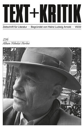 Arnold / Eickmeyer / Jürgensen |  Alban Nikolai Herbst | eBook | Sack Fachmedien