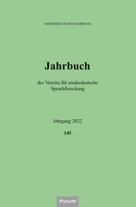  Niederdeutsches Jahrbuch | Buch |  Sack Fachmedien