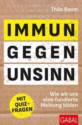 Baum |  Immun gegen Unsinn | Buch |  Sack Fachmedien