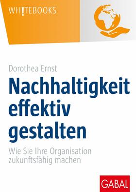 Ernst |  Nachhaltigkeit effektiv gestalten | eBook | Sack Fachmedien