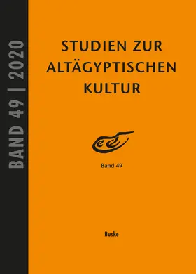 Kahl / Kloth |  Studien zur Altägyptischen Kultur Band 49 | eBook | Sack Fachmedien