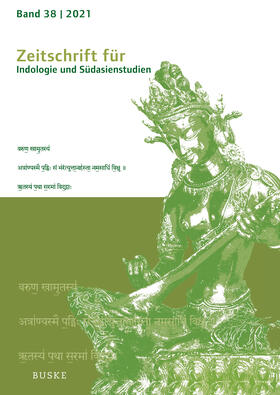 Harder / Hüsken |  Zeitschrift für Indologie und Südasienstudien | eBook | Sack Fachmedien