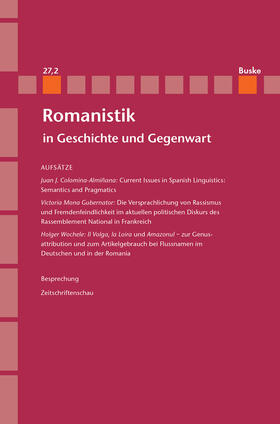 Lobin / Klump / Kramer |  Romanistik in Geschichte und Gegenwart | Buch |  Sack Fachmedien