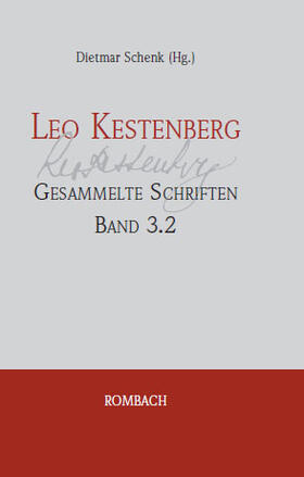 Schenk |  Leo Kestenberg Gesammelte Schriften | Buch |  Sack Fachmedien