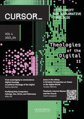 Bachmann / Dietz / Friedrich |  Cursor_ Zeitschrift für Explorative Theologie / Theologies of the Digital II | Buch |  Sack Fachmedien