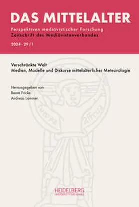 Fricke / Lammer |  Das Mittelalter. Perspektiven mediävistischer Forschung : Zeitschrift... / 2024,                Band 29, Heft 1 | Buch |  Sack Fachmedien