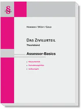 Gold / Hemmer / Wüst |  Das Zivilurteil Theorieband | Buch |  Sack Fachmedien