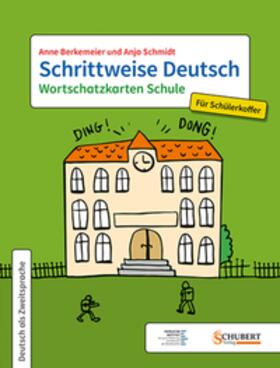 Berkemeier / Schmidt |  Schrittweise Deutsch / Wortschatzkarten Schule für Schülerkoffer | Buch |  Sack Fachmedien