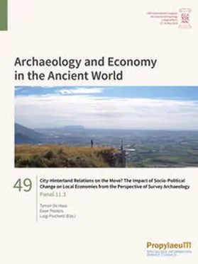 De Haas / Peeters / Pinchetti |  City-Hinterland Relations on the Move? The Impact of Socio-Political Change on                Local Economies from the Perspective of Survey Archaeology | Buch |  Sack Fachmedien