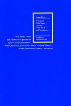 Häker |  Friedrich de la Motte Fouqué (1777–1843) und Nennhausen | Buch |  Sack Fachmedien