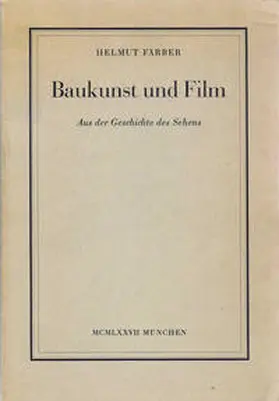 Färber |  Baukunst und Film | Buch |  Sack Fachmedien