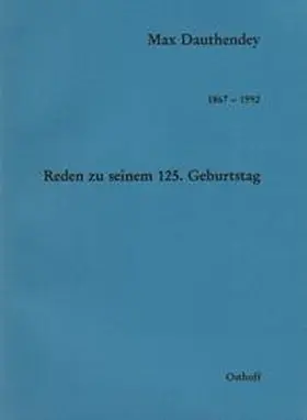 Hess / Lauter / Mahr |  Max Dauthendey - 1867-1992 | Buch |  Sack Fachmedien