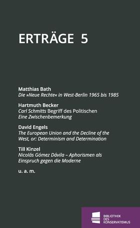 Bath / Becker / Engels |  Erträge | eBook | Sack Fachmedien