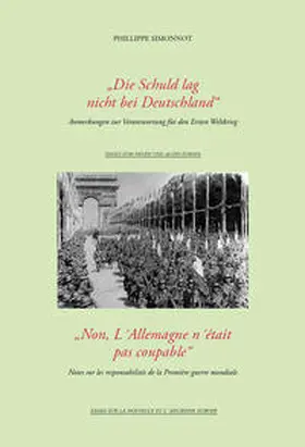 Simonnot |  "Die Schuld lag nicht bei Deutschland"/"Non, L'Allemange n'était pas coupable" | Buch |  Sack Fachmedien