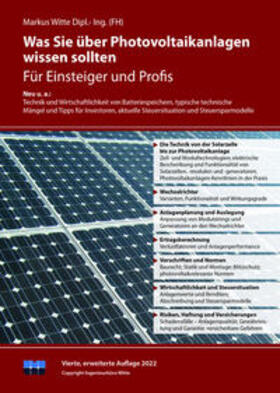 Witte |  Was Sie über Photovoltaikanlagen wissen sollten | Buch |  Sack Fachmedien