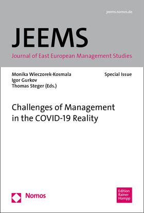 Gurkov / Wieczorek-Kosmala / Steger |  Challenges of Management in the COVID-19 Reality | Buch |  Sack Fachmedien