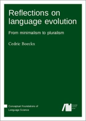 Cedric |  Reflections on language evolution | Buch |  Sack Fachmedien