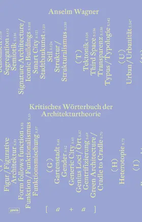 Wagner |  Kritisches Wörterbuch der Architekturtheorie | Buch |  Sack Fachmedien