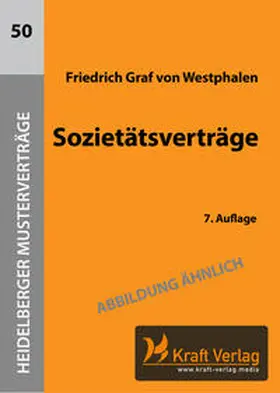 Westphalen |  Sozietätsverträge | Buch |  Sack Fachmedien