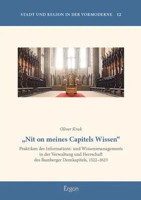 Kruk |  „Nit on meines Capitels Wissen“ | Buch |  Sack Fachmedien