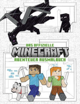 Mergenthaler |  Das offizielle Minecraft-Abenteuer-Ausmalbuch | Buch |  Sack Fachmedien