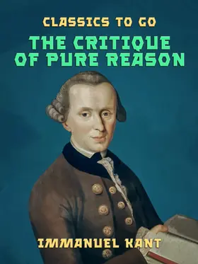 Kant |  The Critique of Pure Reason | eBook | Sack Fachmedien