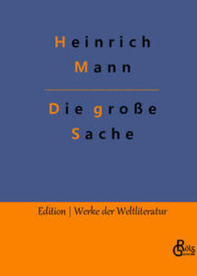 Mann / Gröls-Verlag |  Die große Sache | Buch |  Sack Fachmedien