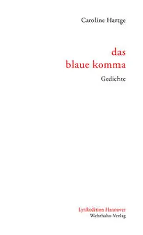 Hartge |  das blaue komma | Buch |  Sack Fachmedien