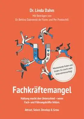 Dahm / Dabrowski de Flores / Protoschill |  Fachkräftemangel. Mitarbeitende finden und binden. Für (noch) mehr Unternehmenserfolg. | Buch |  Sack Fachmedien