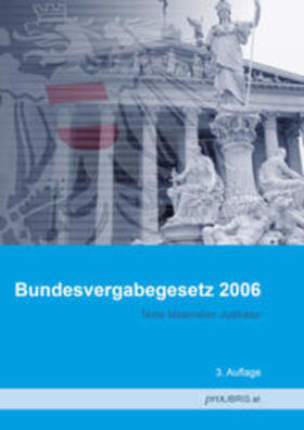  Bundesvergabegesetz 2006 | Buch |  Sack Fachmedien