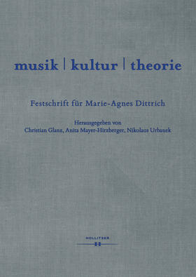 Glanz / Mayer-Hirzberger / Urbanek |  musik | kultur | theorie | Buch |  Sack Fachmedien