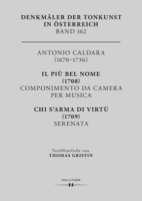 Griffin |  Antonio Caldara (1670-1736) | Buch |  Sack Fachmedien