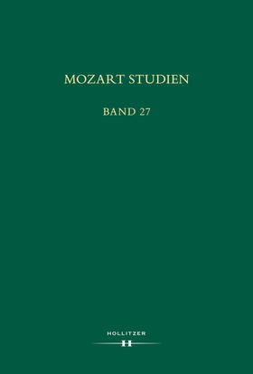 Schmid / Volek / Jonášová |  Mozart Studien Band 27 | Buch |  Sack Fachmedien