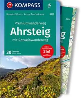 Sturm |  KOMPASS Wanderführer Premiumwanderweg Ahrsteig mit Rotweinwanderweg, 30 Touren/Etappen | Buch |  Sack Fachmedien