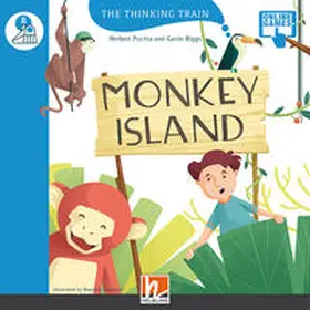 Puchta / Biggs |  The Thinking Train, Level b / MONKEY ISLAND, mit Online-Code | Buch |  Sack Fachmedien